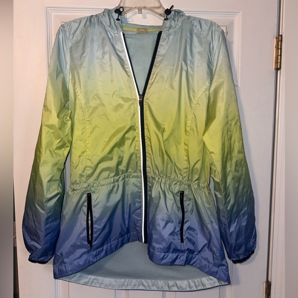 Xersion Gradient Blue and Yellow Women's Jacket